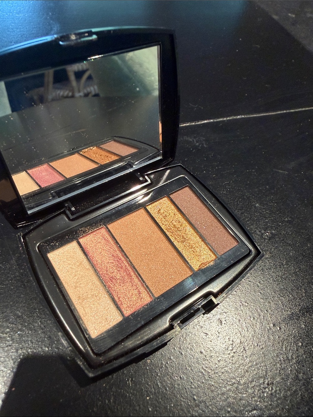Lancome Warm Metallic Eyeshadow Palette - Gold, Bronze & Rose